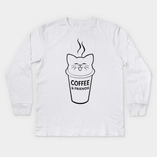 Coffee&Friends Kids Long Sleeve T-Shirt